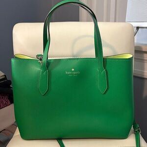 Kate Spade Vibrant Green Tote
